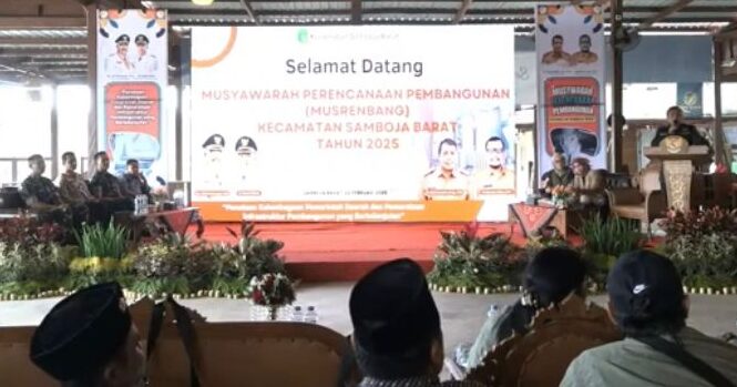 Musrenbang Samboja Barat Digelar, Bahas 10 Usulan Prioritas Pembangunan