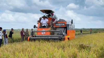 Distan PPU Pacu Luas Tanam, Targetkan 7.508 Hektare Sawah Terolah