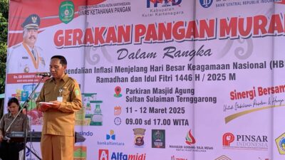 Gerakan Pangan Murah di Kukar, Upaya Pemkab Stabilkan Harga Jelang Hari Raya Idulfitri