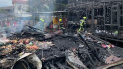 Tenggarong Membara, Tiga Rumah di Gang Camel Hangus Terbakar