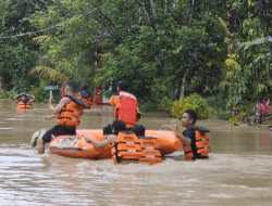 Sembilan RT di Desa Bukit Subur Tergenang Banjir Akibat Hujan Semalam
