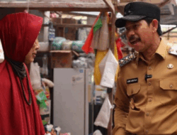 Wakil Bupati Penajam Tinjau Pasar Nenang, Tekankan Prioritaskan Pedagang Lokal