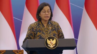 Sri Mulyani Paparkan Dampak Resiko Tarif Trump Terhadap Perekonomian Global