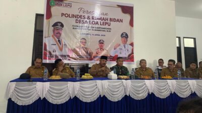Polindes Desa Loa Lepu Diresmikan, Bupati Harap Jadi Role Model di Kukar