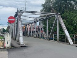 Kaji Ulang Rencana Pembongkaran Jembatan Besi, Dinas PU Kukar Bentuk Tim Cepat