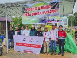 MHU Salurkan Bantuan untuk Korban Banjir di Kutai Kartanegara 