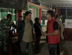 Sekda Kukar Tinjau TPS, Monitoring Kesiapan dan Pengamanan PSU Pilkada