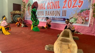 Festival Cenil 2025 Jadi Upaya Pemerintah Desa Kota Bangun III Lestarikan Budaya