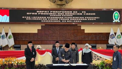 DPRD Kaltim Apresiasi Opini WTP, Tekankan Profesionalisme Pengelolaan Keuangan