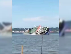 Kapal Feri Tenggelam di Perairan PPU