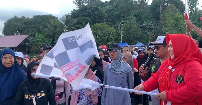 Ratusan Masyarakat Ikuti Jalan Santai dan Senam Jantung Sehat di Loa Kulu