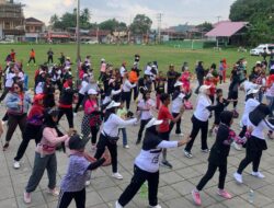 Jalan Santai dan Senam Jantung Sehat Loa Kulu Disambut Antusias Masyarakat