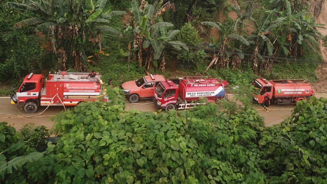 Longsor Akibat Hujan Deras Tutup Akses Jalan Samarinda-Tenggarong Lewat Loa Janan