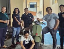 Motor Vespa Matic Dibawa Kabur Sopir, Polres Kukar Amankan Pelaku di Samarinda