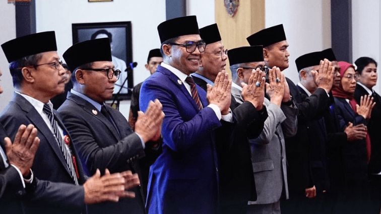 Wali Kota Andi Harun kembali dalam pelantikan 50 pejabat fungsional di lingkungan Pemkot Samarinda, Rabu (11/6/2025). (istimewa)