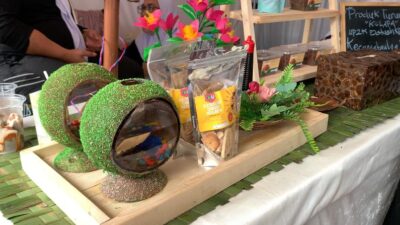 Kecamatan Loa Janan Tampilkan Berbagai Produk Olahan dari Buah Kelapa