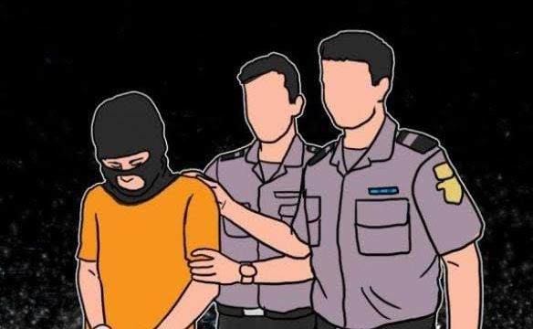 Polsek Samboja Bekuk Pelaku Pencurian Panel Surya di Teluk Pemedas