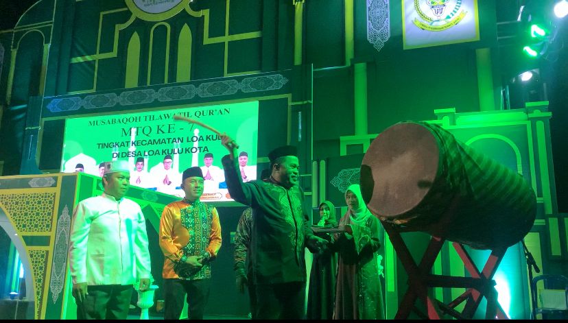 Kaligrafi Digital Jadi Cabang Perlombaan Terbaru di MTQ Ke-7 Loa Kulu