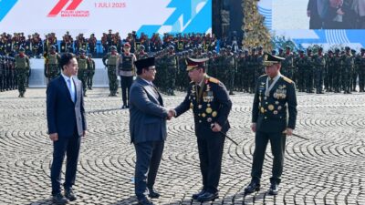 Hari Bhayangkara Ke-79, Prabowo Sebut Polisi Indonesia Harus Rasakan Penderitaan Rakyat