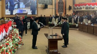 DPRD Kukar Gelar Paripurna PAW, Akbar Haka Resmi Gantikan Almarhum Junaidi