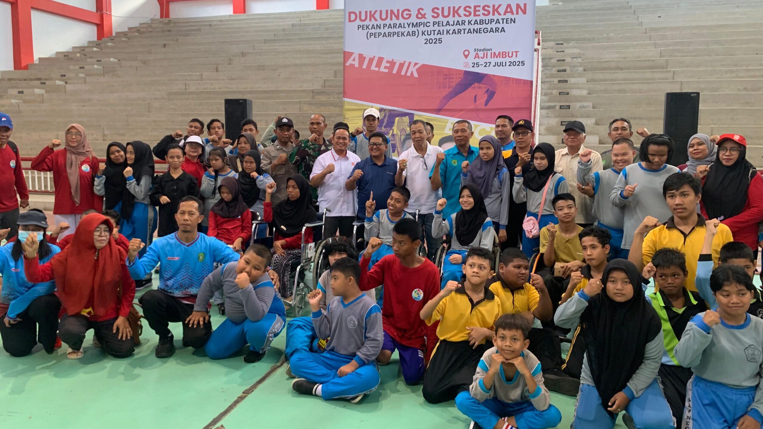 Peparpekab Kukar 2025 Resmi Dimulai, Puluhan Pelajar Disabilitas Siap Berlaga