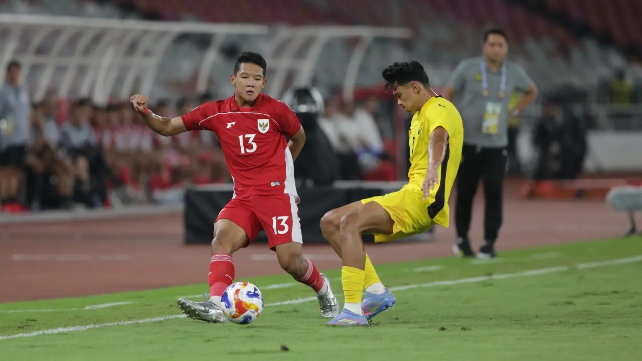 Imbang Lawan Malaysia, Indonesia Lolos ke Semifinal ASEAN U23 Championship 2025