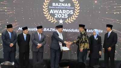 Pemprov Kaltim Terima Penghargaan Digitalisasi Zakat dari Baznas