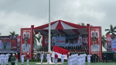 Semangat Pahlawan Jadi Inspirasi, Kukar Gelar Upacara HUT Ke-80 RI dengan Khidmat
