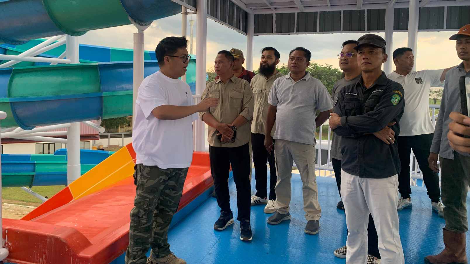 Waterboom di Pulau Kumala Disiapkan Jadi Magnet Wisata Baru Kukar