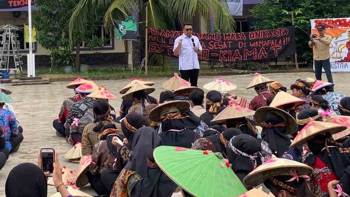 Bupati Kukar Sapa Mahasiswa Baru Unikarta, Dorong Lahirnya SDM Unggul
