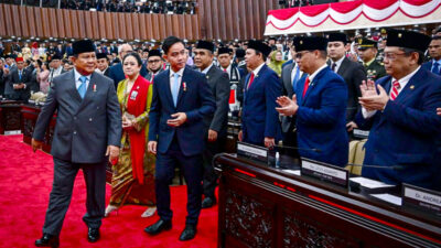 Pidato Kenegaraan Perdana, Prabowo Beberkan Pencapaian Para Presiden Terdahulu