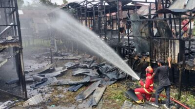 Sebulu Membara, Si Jago Merah Lalap Empat Rumah di Desa Segihan