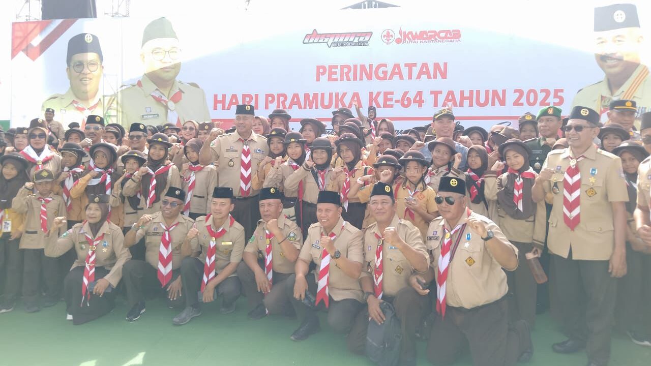 Peringatan Hari Pramuka Ke-64 di Kukar, Loa Janan Juara Kwaran Tergiat