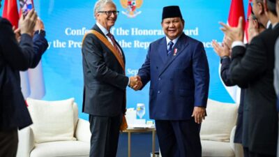 Prabowo Anugerahkan Bintang Jasa Utama kepada Tokoh Filantropi Dunia Bill Gates, Ini Alasannya