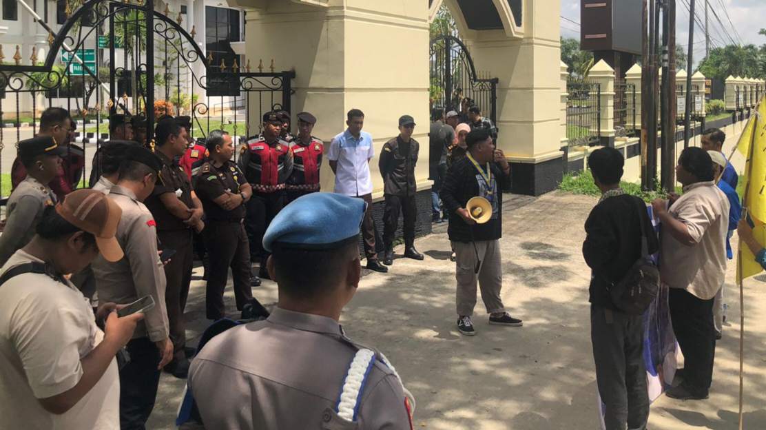 PMII Kukar Demo Kejari, Desak Tuntaskan Dugaan Korupsi Ekonomi Kreatif