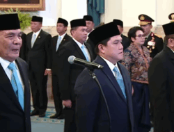Reshuffle Kabinet: Erick Thohir Jabat Menpora, Djamari Chaniago Jadi Menko Polkam