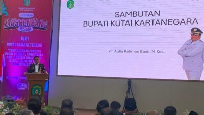 Musrenbang RPJMD Kukar 2025–2029, Bupati Tegaskan Strategi Pembangunan Berbasis Potensi Wilayah