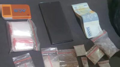 Edarkan Ekstasi dan Sabu, Pasutri Asal Samboja Diciduk di Balikpapan