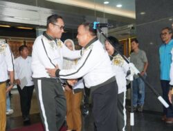 Lepas Kontingen Kaltim Berlaga di Pomnas XIX, Wagub Berpesan Jaga Kekompakan  