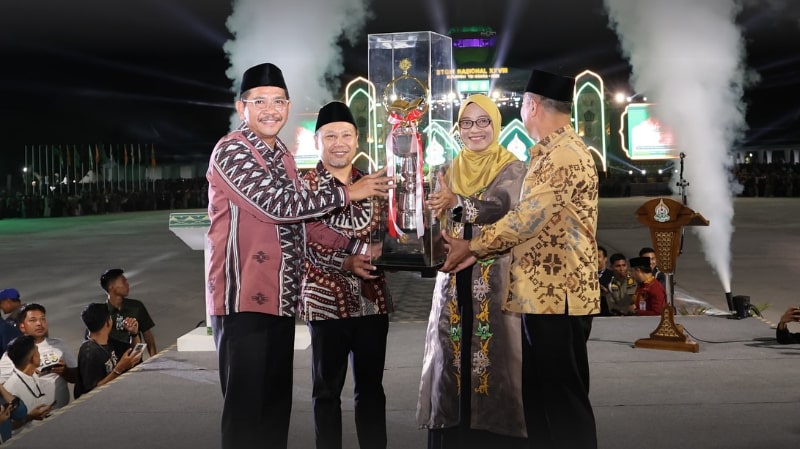 Membanggakan, Kafilah Kaltim Juara Umum STQH Nasional 2025 di Sulawesi Tenggara