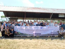 Delegasi IKI–JET dari 9 Negara Tinjau Transformasi Area Pascatambang MHU Menjadi Lahan Agroindustri dan Ekonomi Sirkular