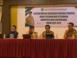 Distanak Kukar Sempurnakan Renstra 2025–2029, Fokus Kebutuhan Nyata Petani dan Peternak