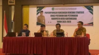 Distanak Kukar Sempurnakan Renstra 2025–2029, Fokus Kebutuhan Nyata Petani dan Peternak