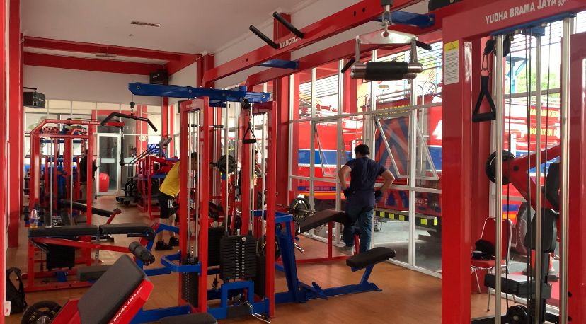 Jaga Stamina Personel dan Relawan, Disdamkarmatan Kukar Sediakan Fasilitas Gym