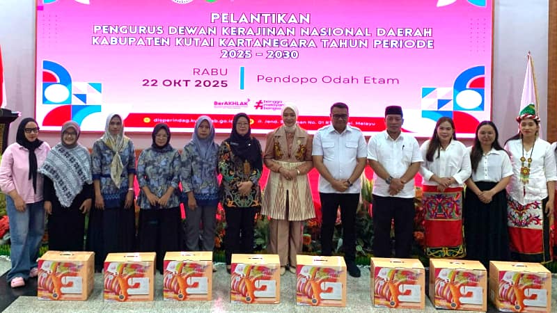 Pemkab Kukar Perkuat Ekonomi Kreatif Lewat Dukungan kepada Pengrajin dan UMKM