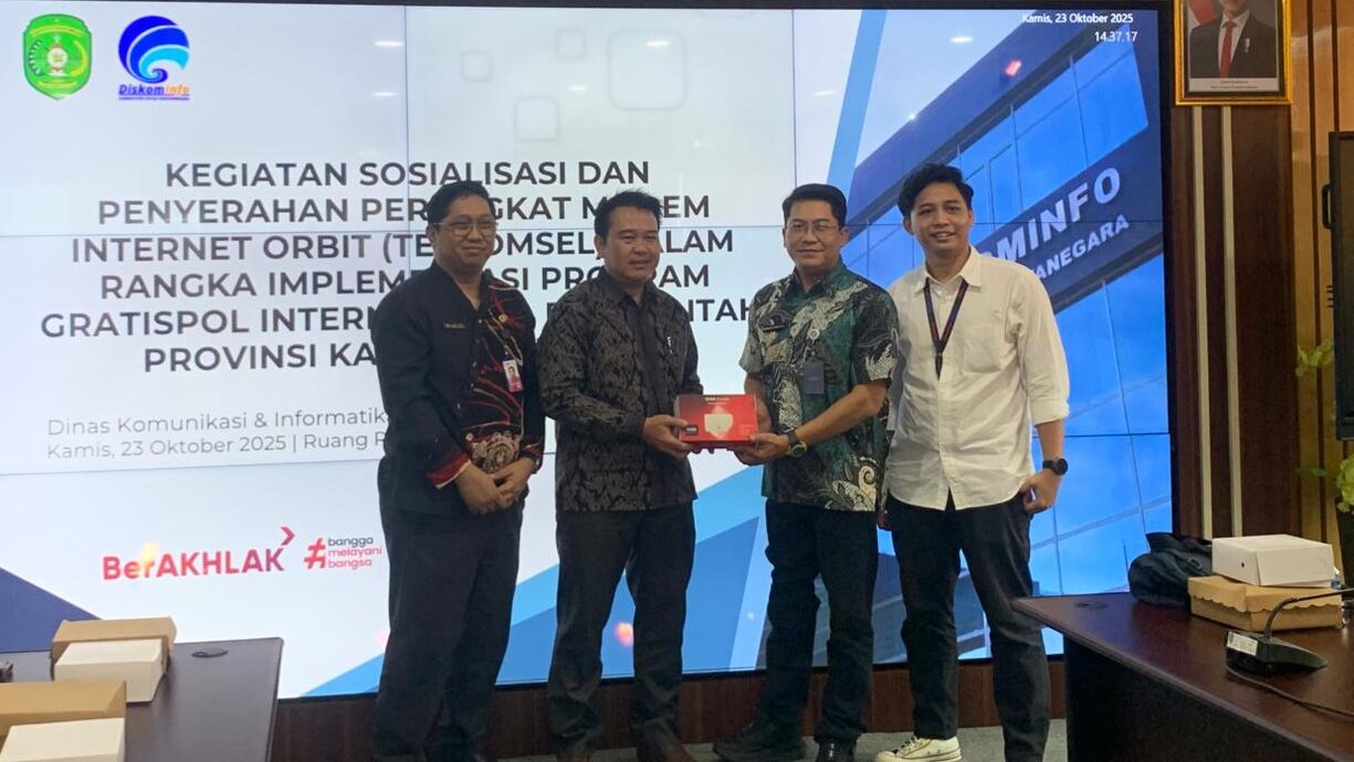 Pemkab Kukar Dukung Program Internet Desa, 29 Desa Terima Bantuan Perangkat Orbit