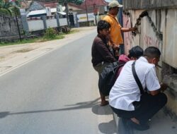 Dinding Luar Fly Over Air Hitam Retak, Pemkot Samarinda Investigasi Penyebabnya