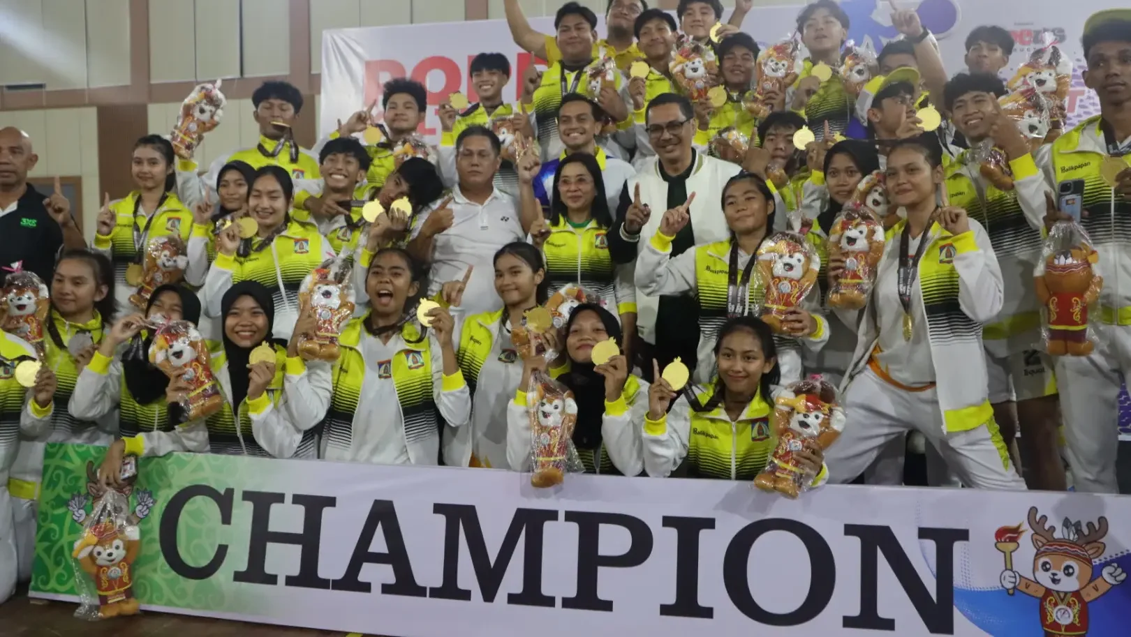 Raih 174 Medali, Kontingen Balikpapan Raih Juara Umum Popda XVII Kaltim 2025