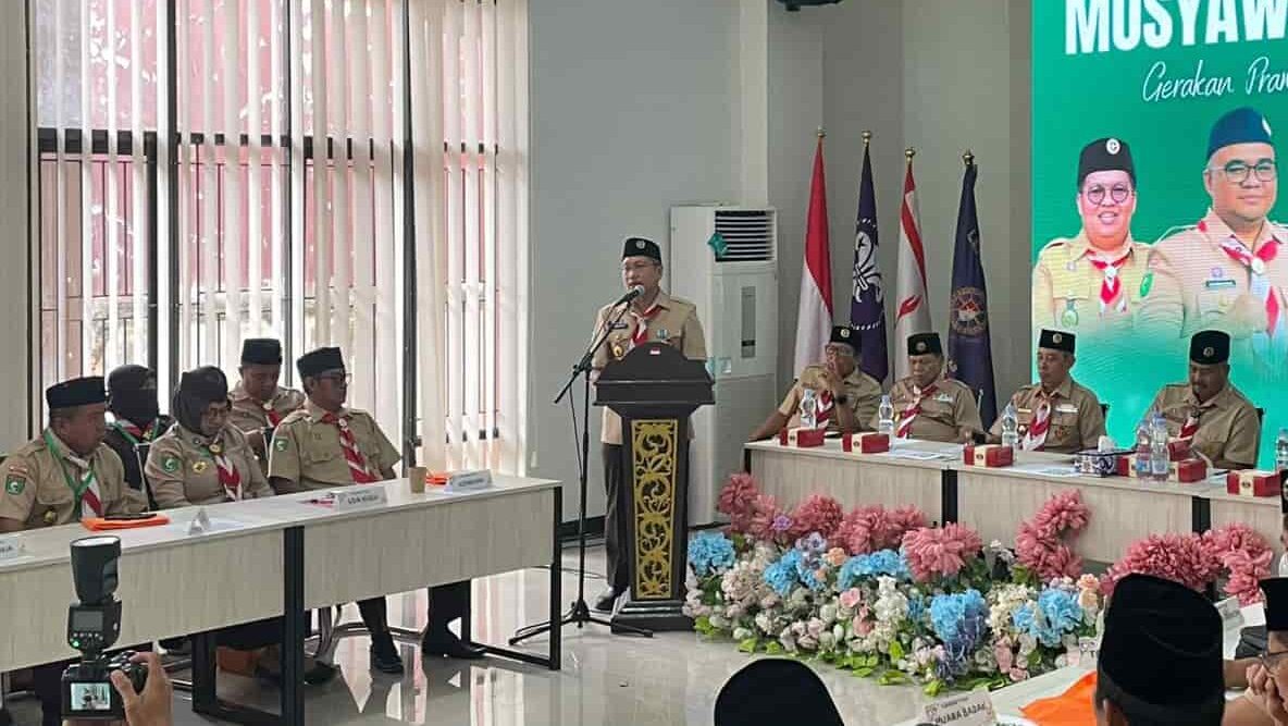Muscab Pramuka Kukar, Bupati Kukar Dorong Hadirkan Program yang Relevan Tantangan Zaman