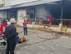 PT Samator Samboja Barat Kebakaran, Diduga Akibat Kebocoran Pipa Gas